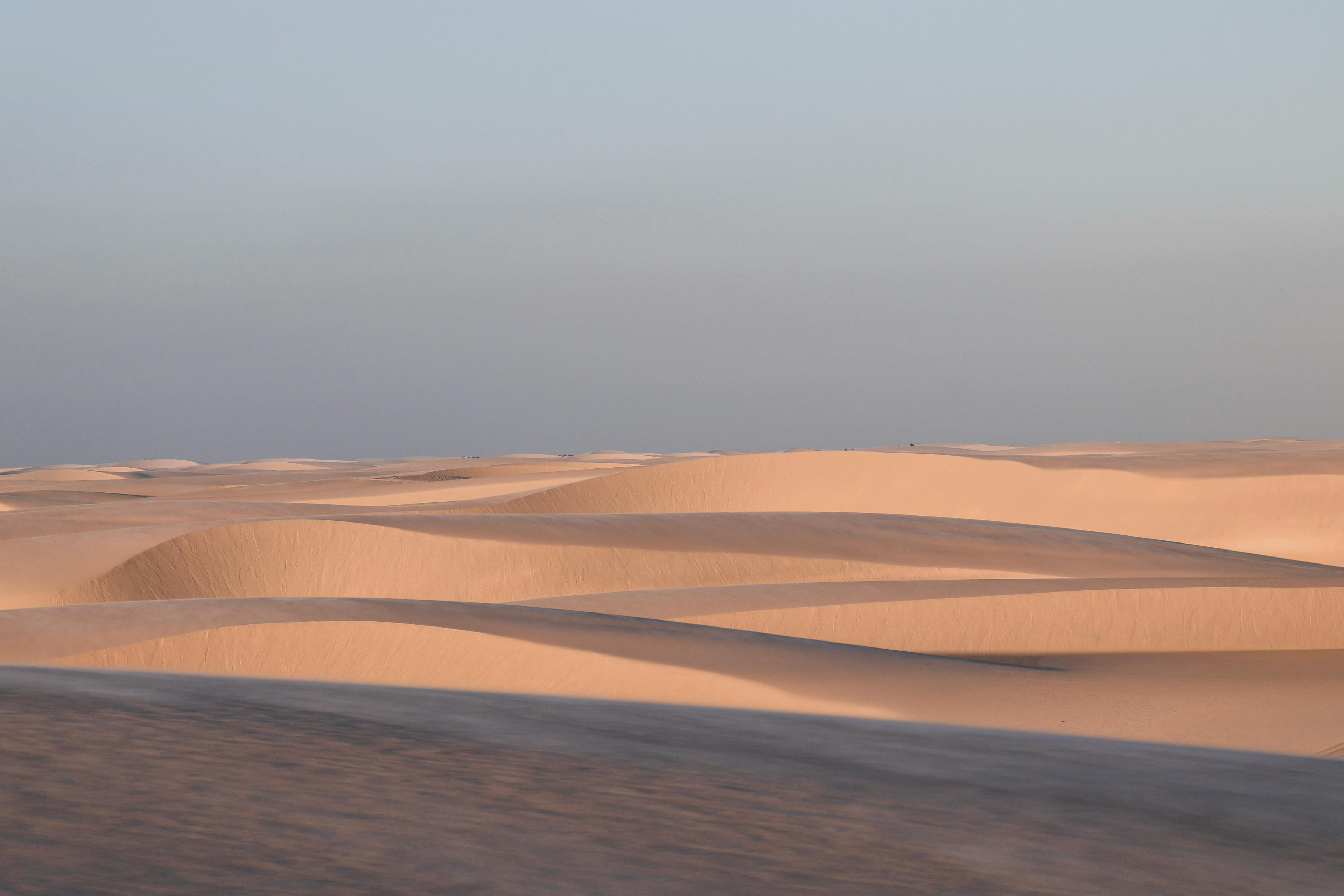 Cenário único dos Lençóis Maranhenses