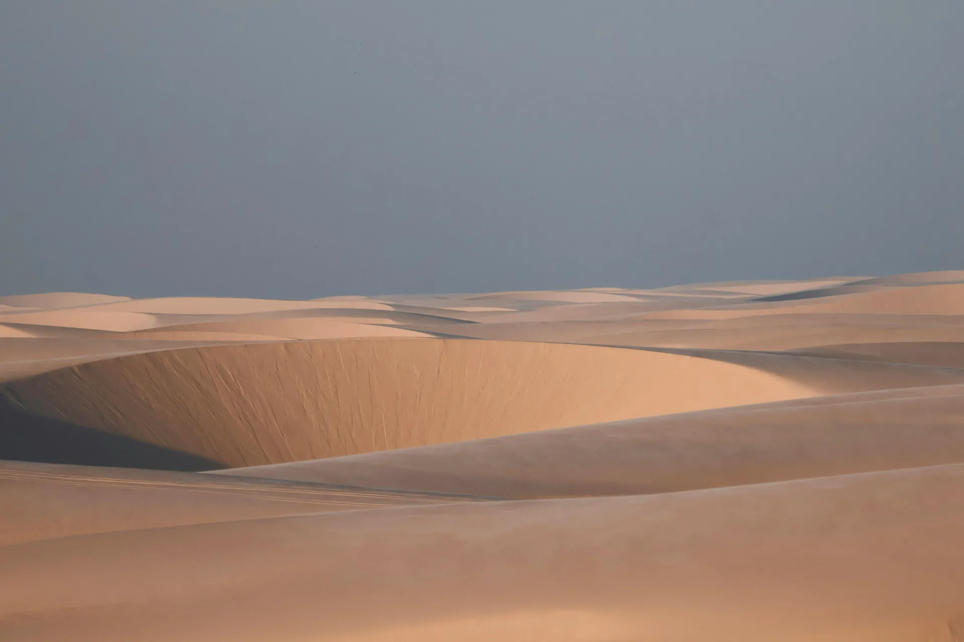 Areias brancas dos Lençóis Maranhenses