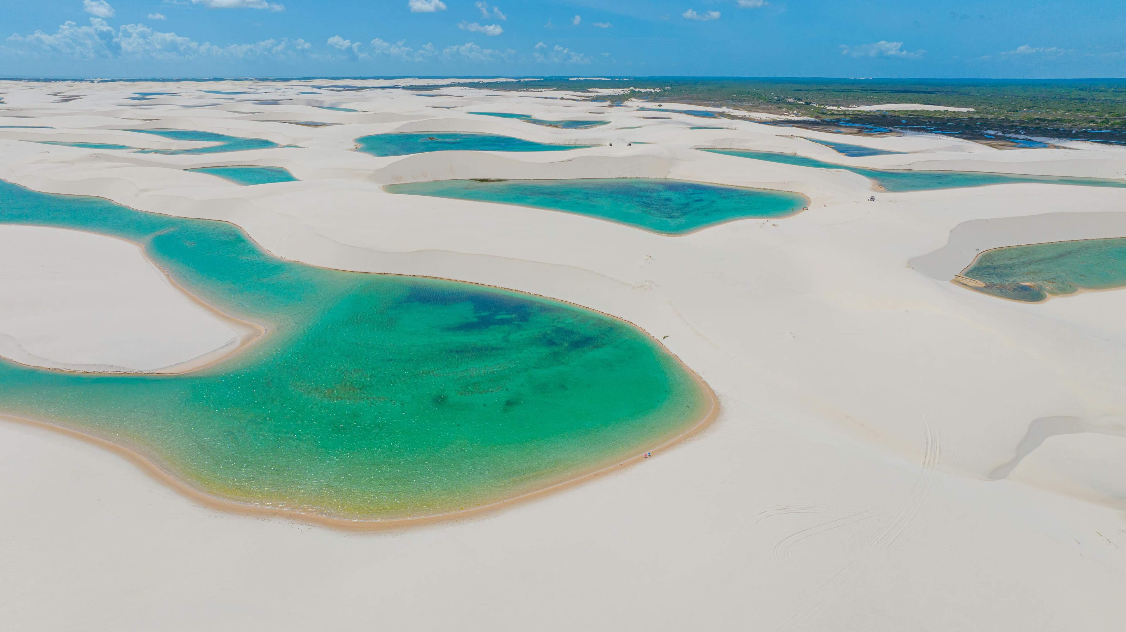 Paisagem maranhense dos Lençóis