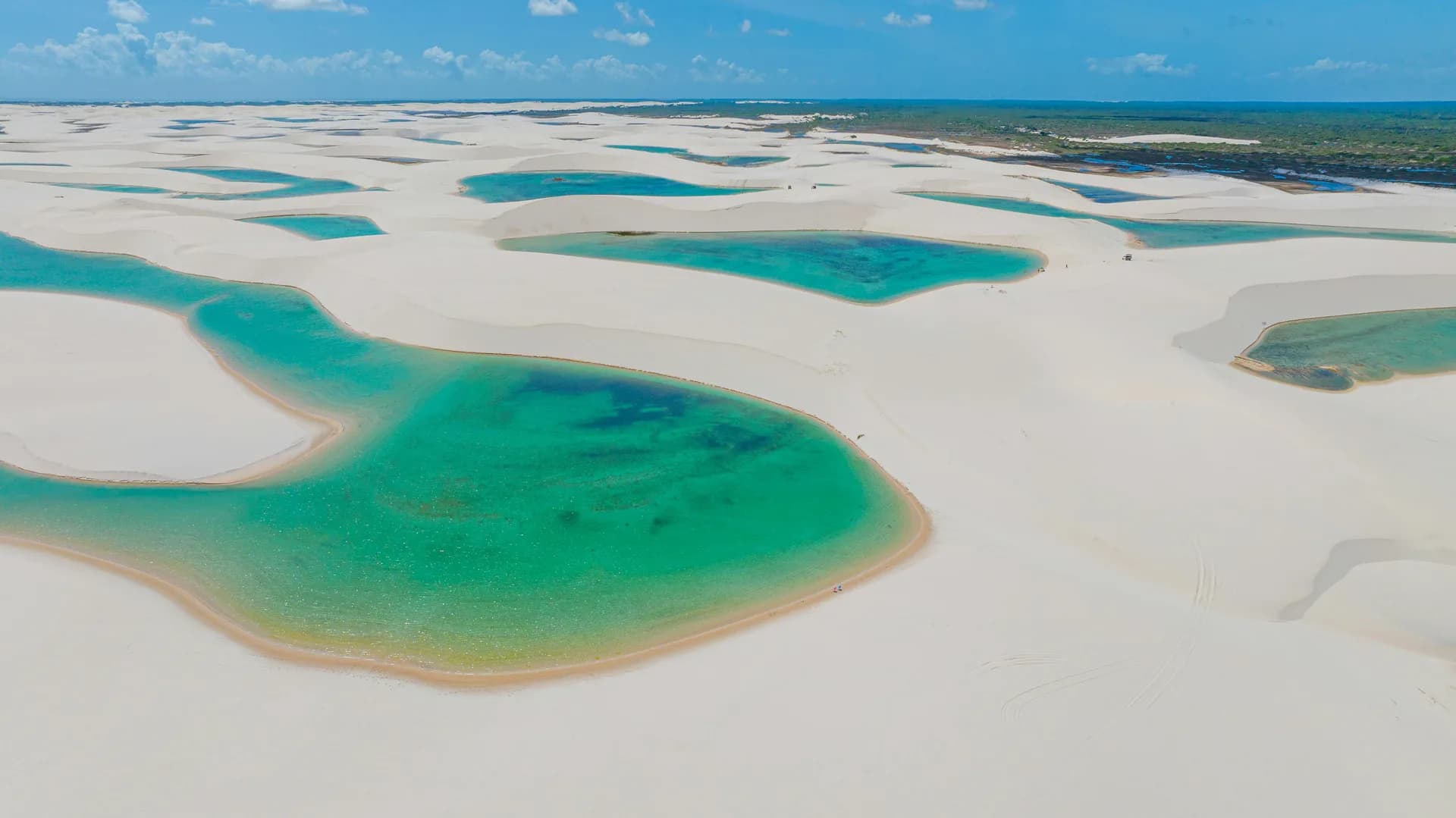 Paisagem maranhense dos Lençóis