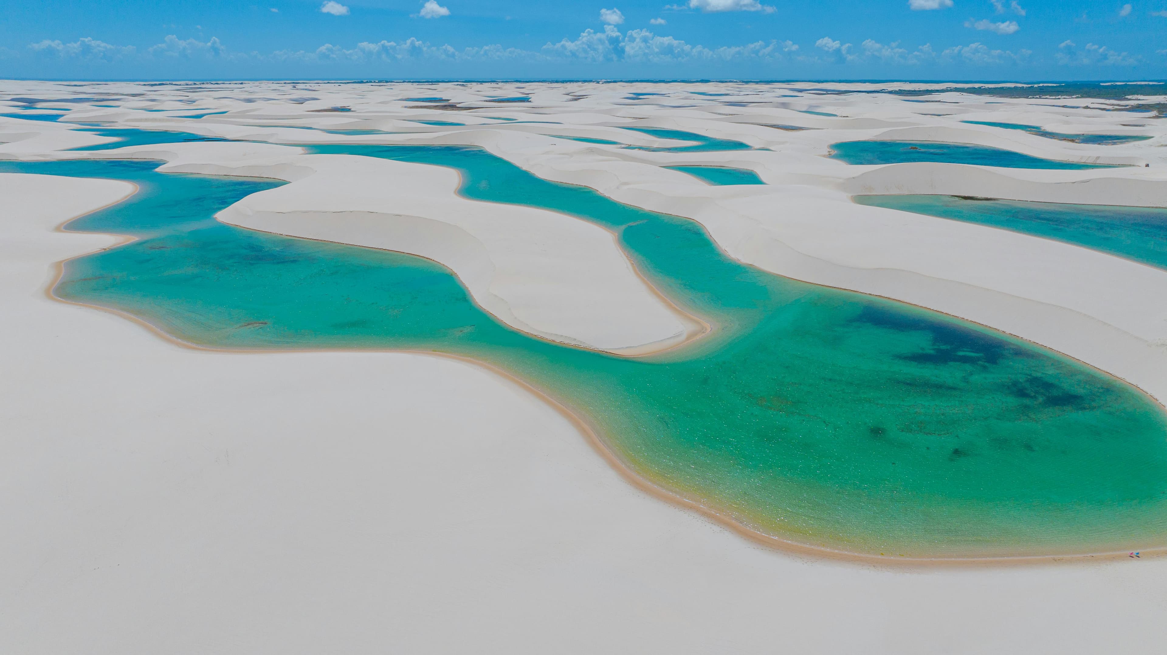 Campo de dunas dos Lençóis Maranhenses